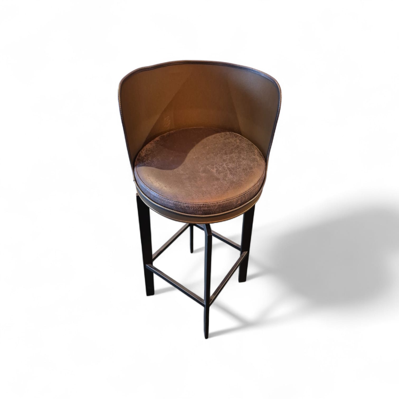 Barkruk met Vierkante Metalen Poot - Image 4