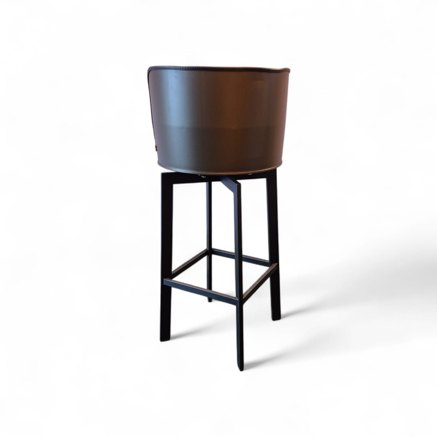 Barkruk met Vierkante Metalen Poot - Image 3