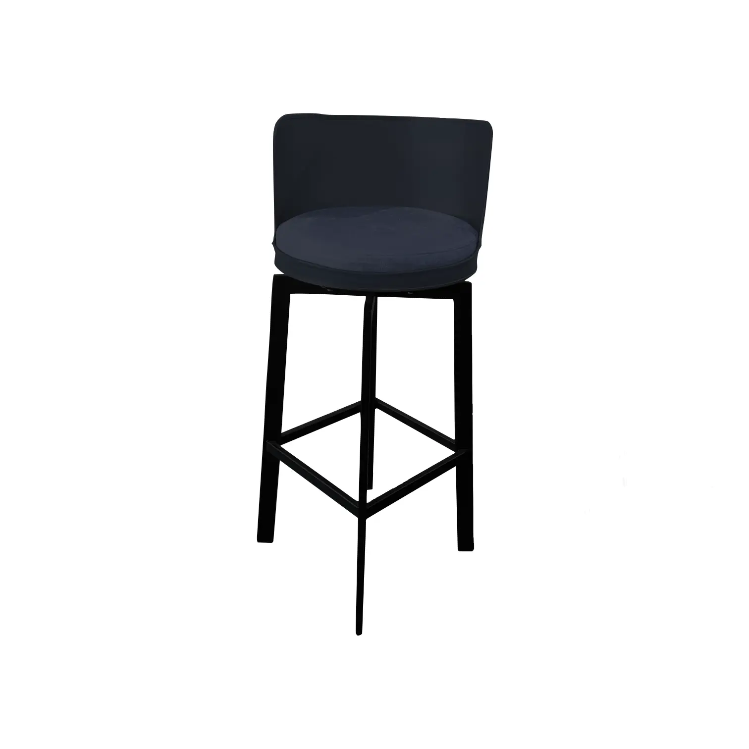 Barkruk met Vierkante Metalen Poot - Image 10