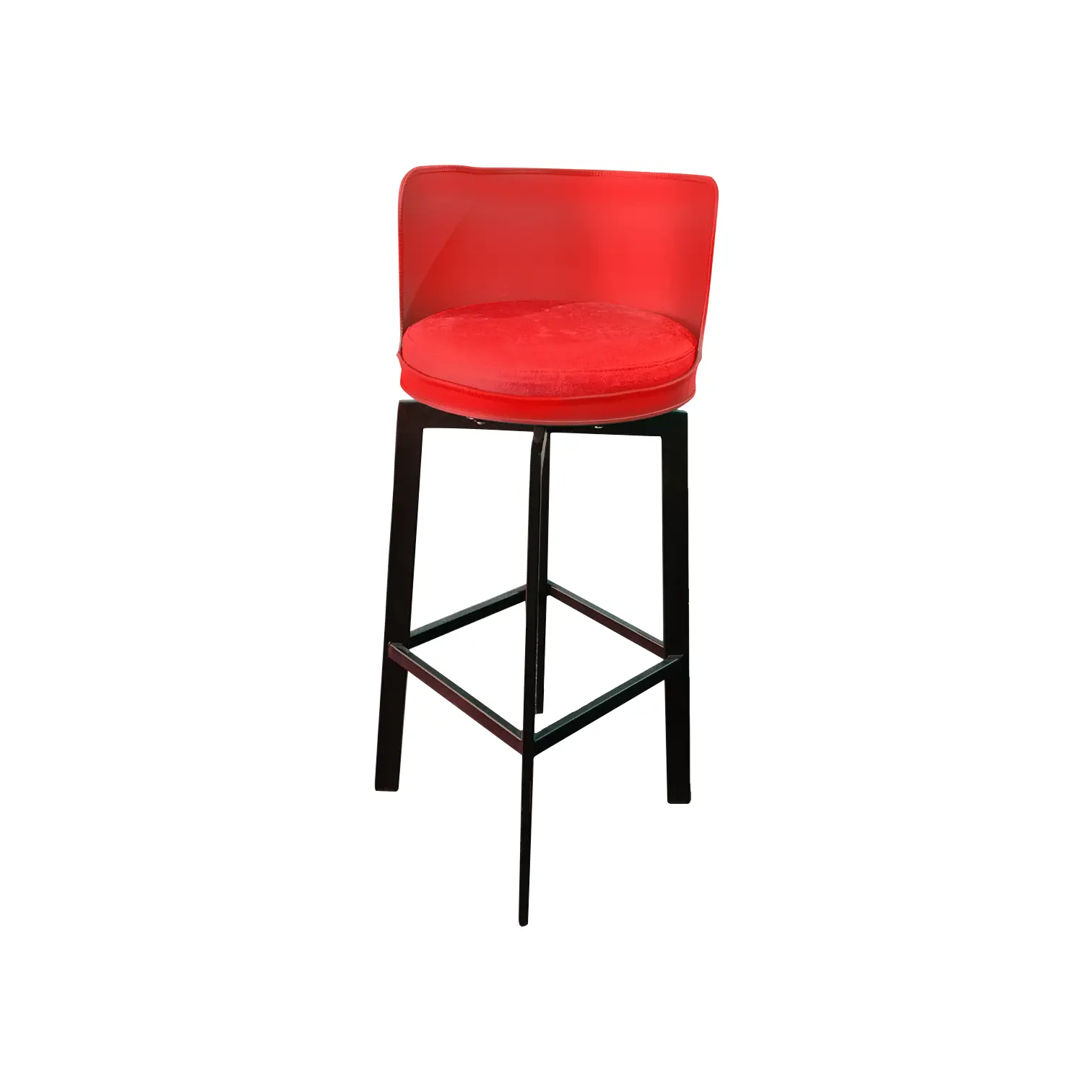 Barkruk met Vierkante Metalen Poot - Image 7